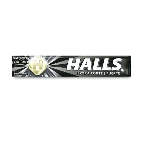 Bala Halls Sabor Extra Forte - Embalagem com 27,5G