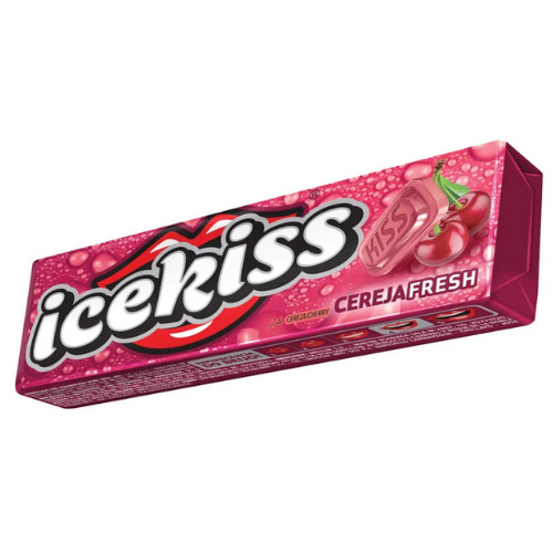 Drops Icekiss Sabor Cereja Fresh - Embalagem com 29G