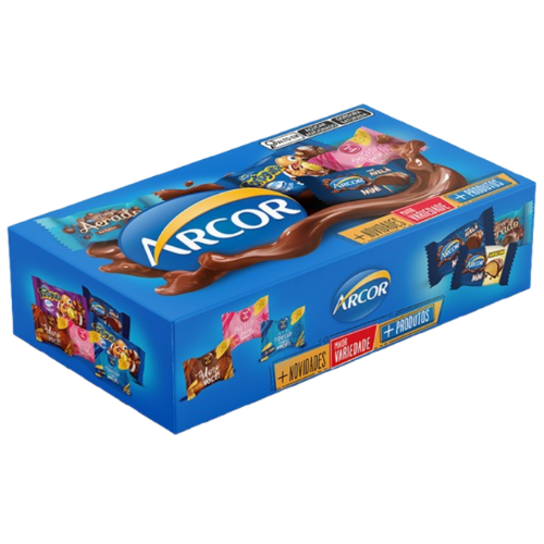 Caixa de Bombom Arcor Sortido - Embalagem com 146G