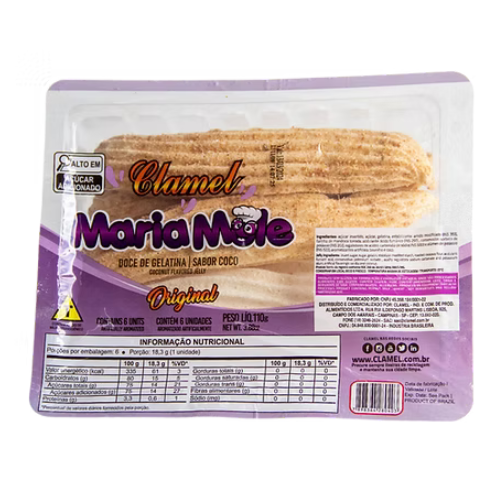 Maria Mole Clamel Baby Mista - Embalagem com 110G