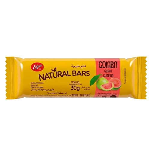 Goiabada Erlan Natural Bars - Embalagem com 30G