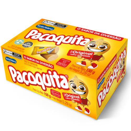 Paçoca Rolha Santa Helena Paçoquita - Embalagem com 150G