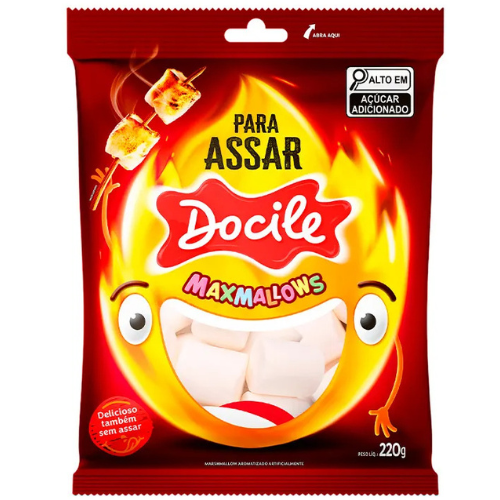 Marshmallow Docile Para Assar - Embalagem com 220G