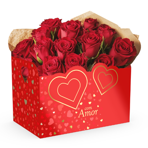 Cesta Envelope Amor