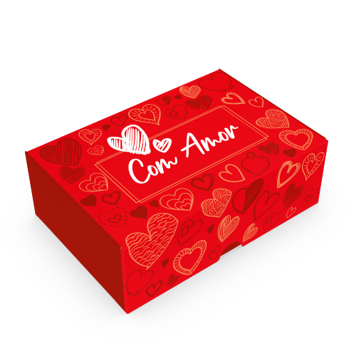 Caixa Amor Para 6 Doces