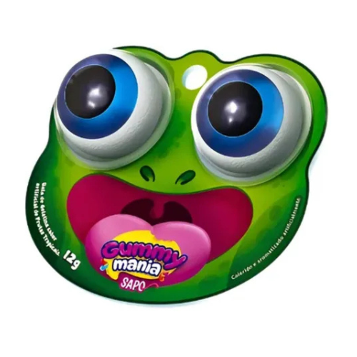Gelatina Gummy Mania Dino - Embalagem com 12G