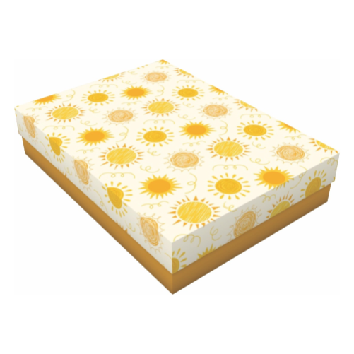 Caixa Retangular Raios de Sol G