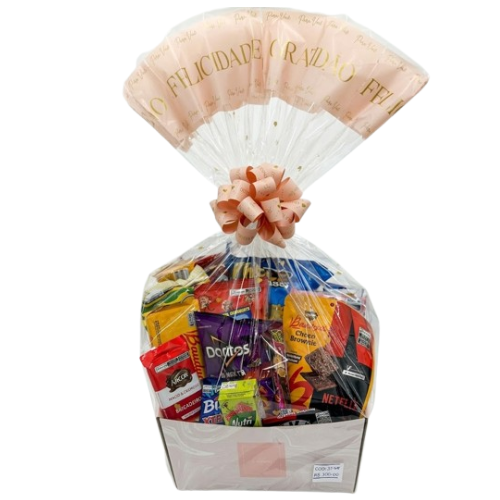 Cesta Essência Rosa