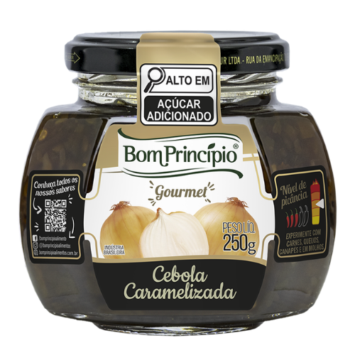Cebola Caramelizada Bom Princípio Gourmet - Embalagem com 250G