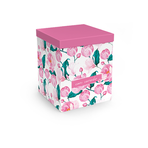 Caixa Cubo Estampa Anabela
