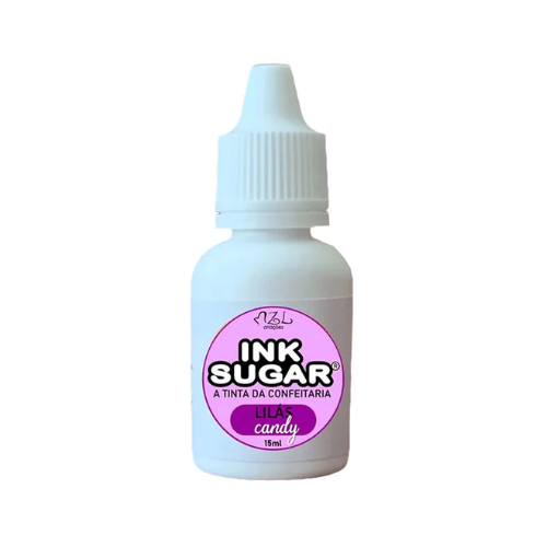Tinta Alimentícia Ink Sugar Lilás Candy - Embalagem com 15ML