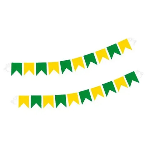 Bandeirinha Verde e Amarela