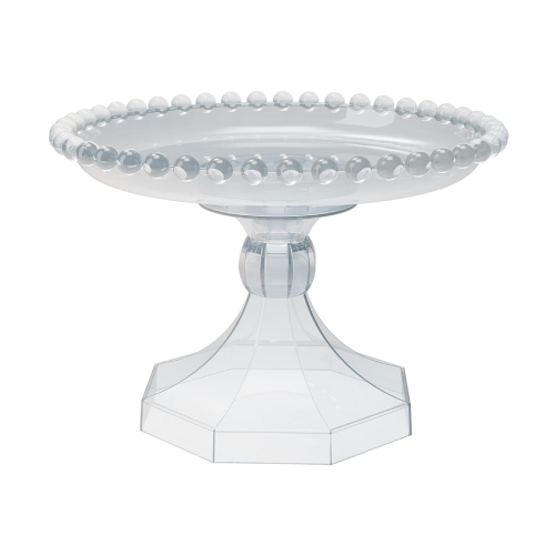 Mini Boleira Pérola Cor Cristal 15CM