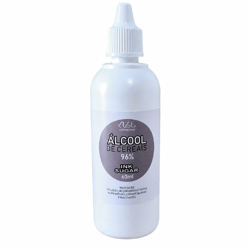 Álcool de Cereais 96% Ink Sugar - Embalagem com 60ML