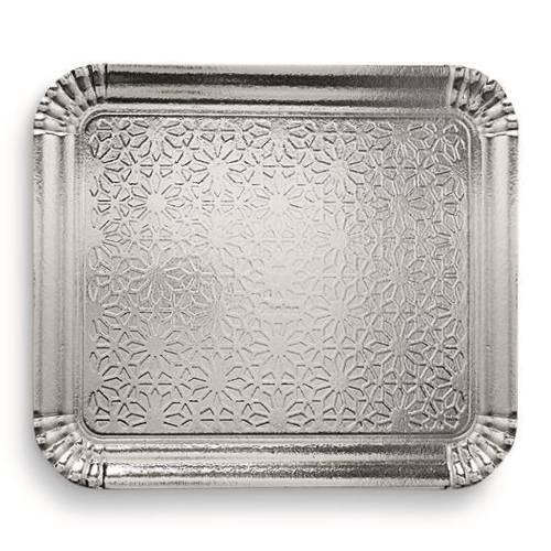 Bandeja Metalizada Regina Prata N°7