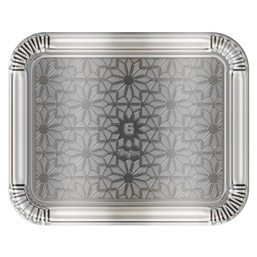 Bandeja Metalizada Regina Prata N°6