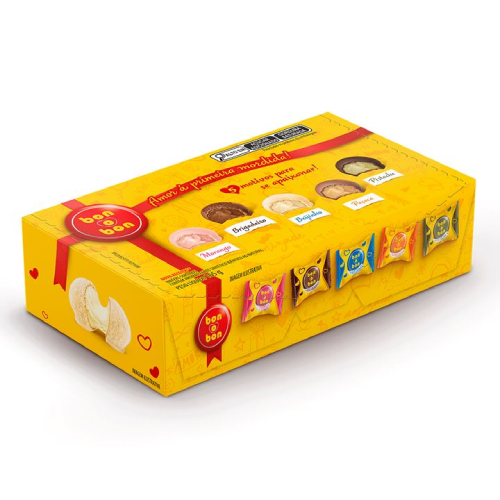 Caixa de Bombom Bon o Bon Mix - Embalagem com 165G
