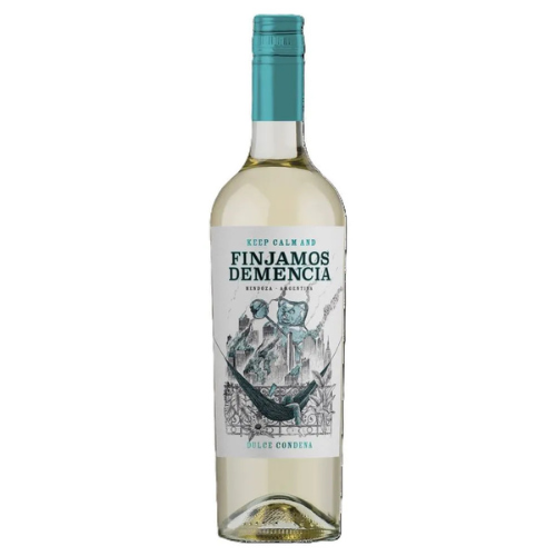 Vinho Branco Finjamos Demencia - Garrafa com 750ML