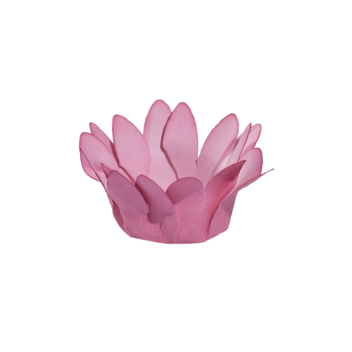 Forminha Decora Doces Mini Madri Pêssego - Embalagem com 30UN