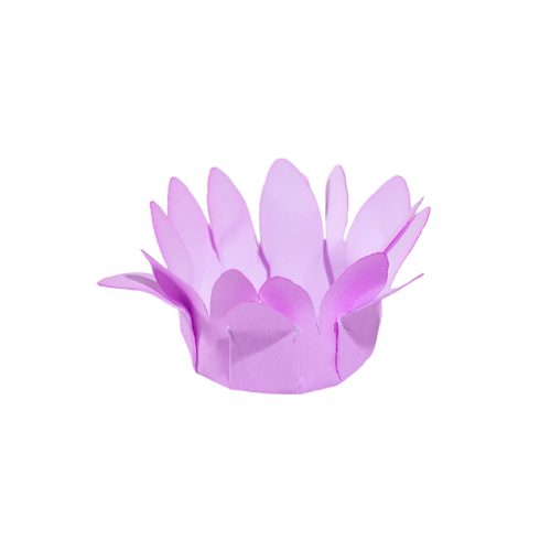 Forminha Decora Doces Mini Madri Rosa Bebê - Embalagem com 30UN
