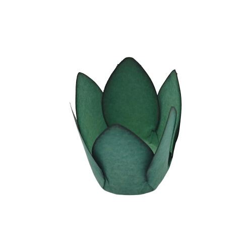 Forminha Decora Doces Monaco Verde Esmeralda - Embalagem com 50UN