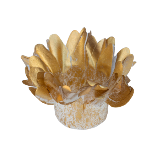 Forminha Decora Doces Madri Dourado - Embalagem com 30UN