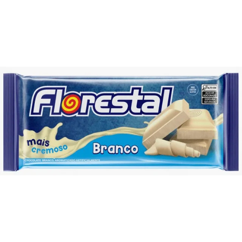 Chocolate Florestal Branco - Embalagem com 20G