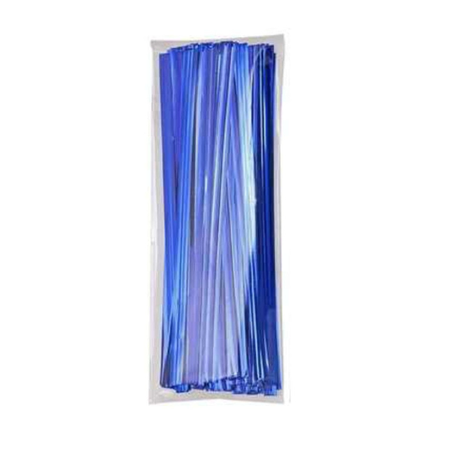 Fecho Prático Cor Azul - Embalagem com 100 UN