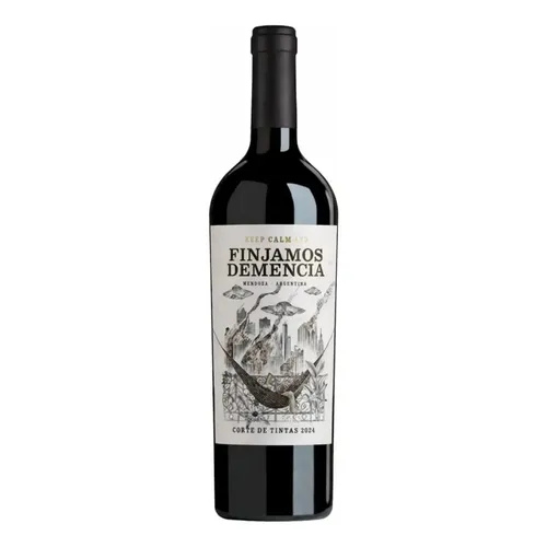 Vinho Finjamos Demencia Corte de Tintas - Garrafa com 750ML