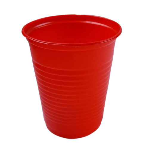 Copo Descartável Trik Trik Vermelho 200ML - Embalagem com 50 UN