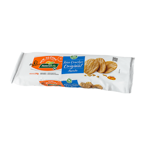 Rice Cracker Sabor Original NaturalLife - Embalagem com 84G