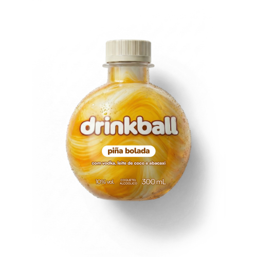 Coquetel Drinkball Piña Bolada - Embalagem com 300ML
