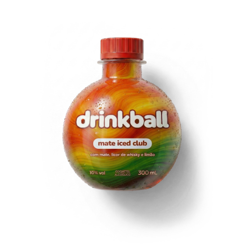 Coquetel Drinkball Mate Iced Club - Embalagem com 300ML