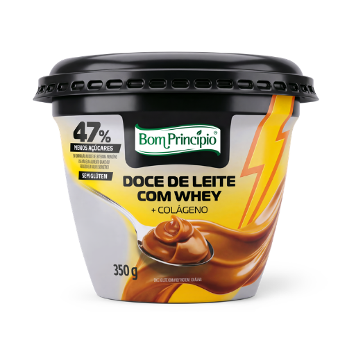 Doce de Leite com Whey Bom Princípio - Embalagem com 350G