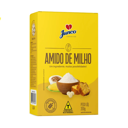 Amido de Milho Junco - Embalagem com 200G
