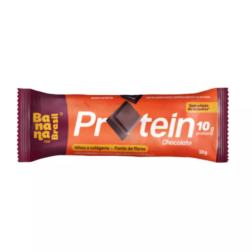Barra de Proteína Banana Brasil Protein com Cacau - Embalagem com 30G