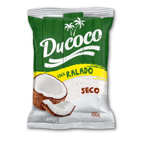 Coco Ralado Ducoco Seco - Embalagem com 100G