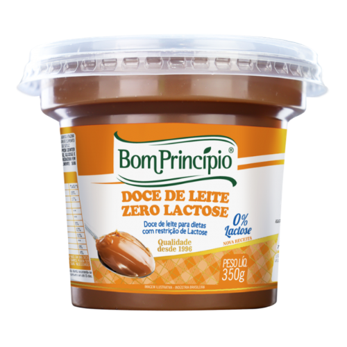 Doce de Leite Bom Princípio Zero Lactose - Embalagem com 350G