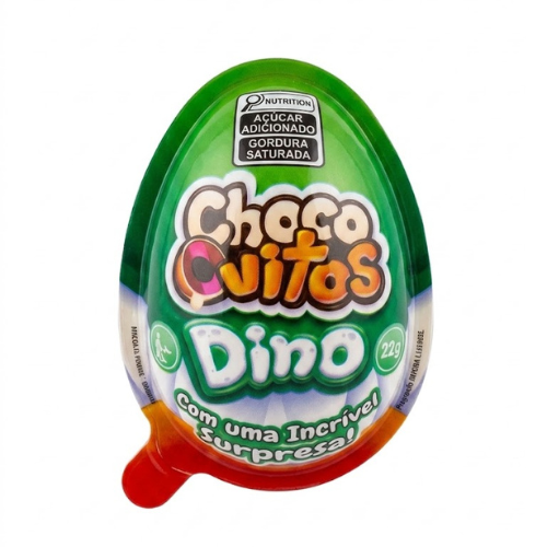 Ovo Surpresa Chocovitos Dinos - Embalagem com 22G
