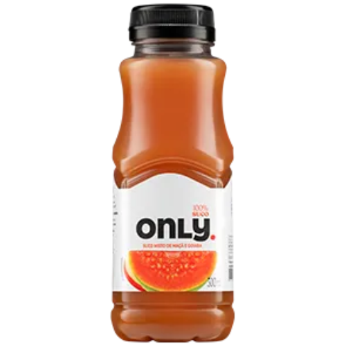 Suco Only Sabor Goiaba e Maçã - Garrafa com 300ML