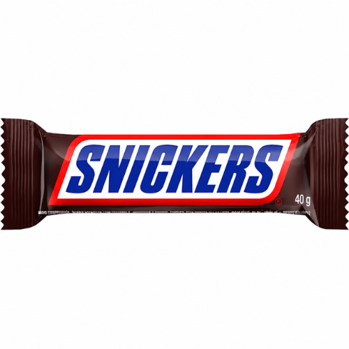 Chocolate Snickers Original - Embalagem com 40G