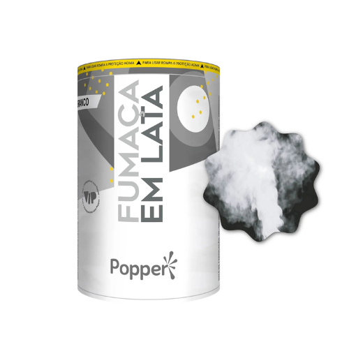 Fumaça Branca em Lata  Popper - Embalagem com 360G