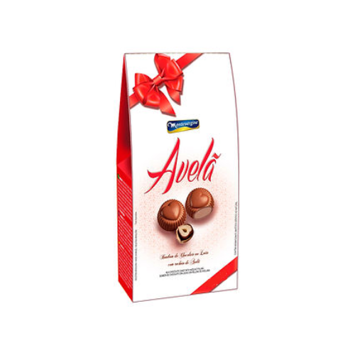 Bombom Montevérgine com Recheio Sabor Creme de Avelã - Embalagem com 100G