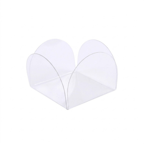 Porta Forminha 4 Pétalas Acetato NC Toys - Embalagem com 50UN