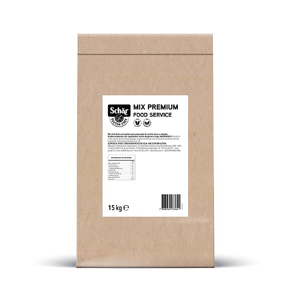 Farinha Mix Premium Sem Glúten Fardo 15kg Food Service Schar