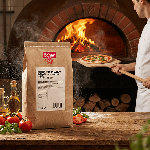 Farinha de Arroz Mix Prático Food Service Sem Glúten 15 Kg