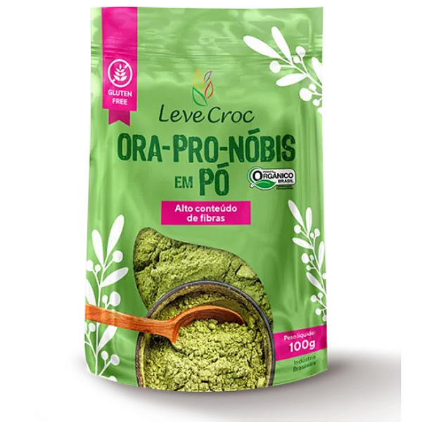 Farinha De Ora-Pro-Nóbis Orgânica 100g - Leve Croc