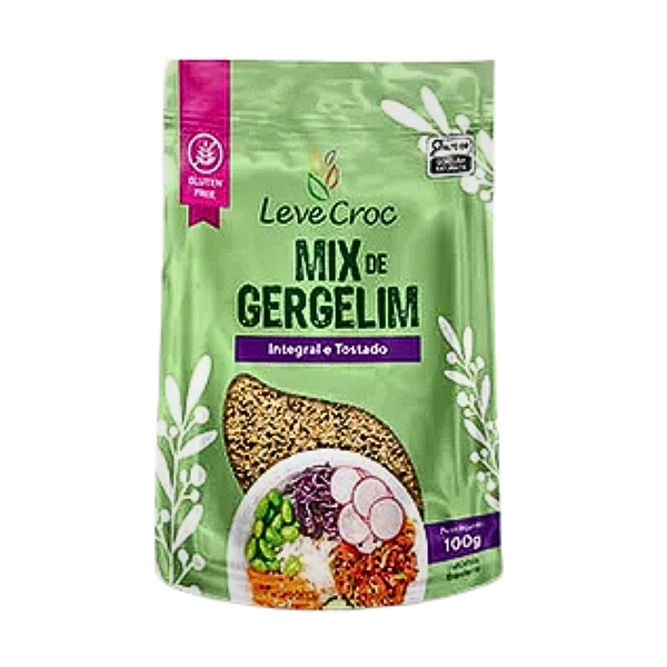 Mix De Gergelim Integral 100g - Leve Croc