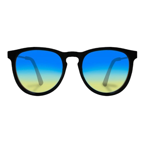 Óculos de sol infantil Mar azul espelhado