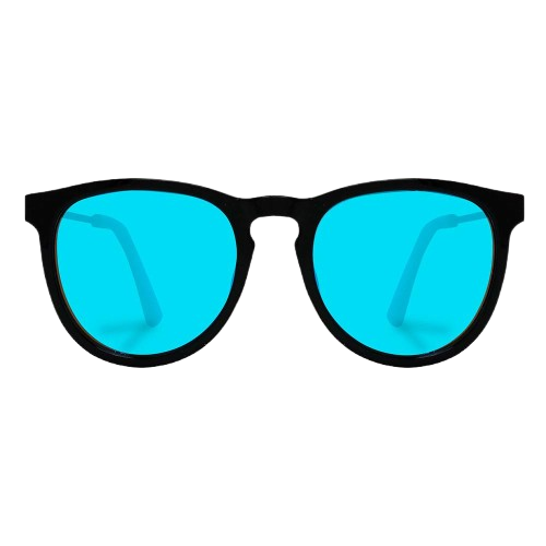 Óculos de sol infantil Cores do mundo espelhado